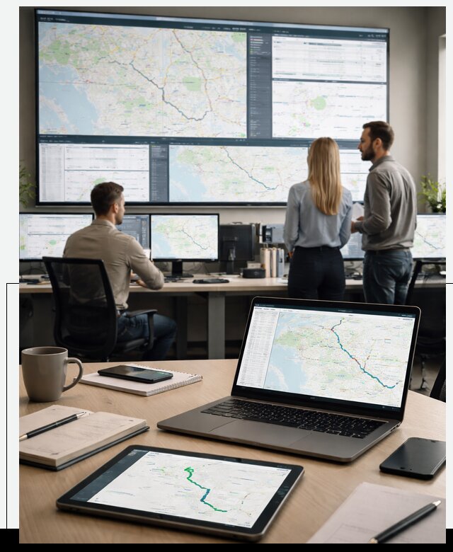 Трекинг грузов и Fleet Management, мониторинг автопарка в Ярославле