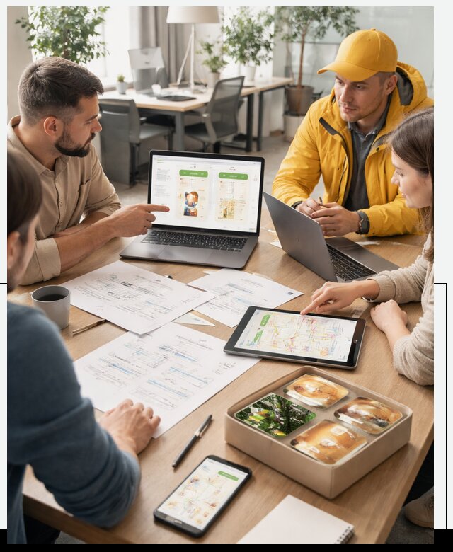 Разработка агрегатора доставки еды в Ярославле от 15402 р., АвикейРсл